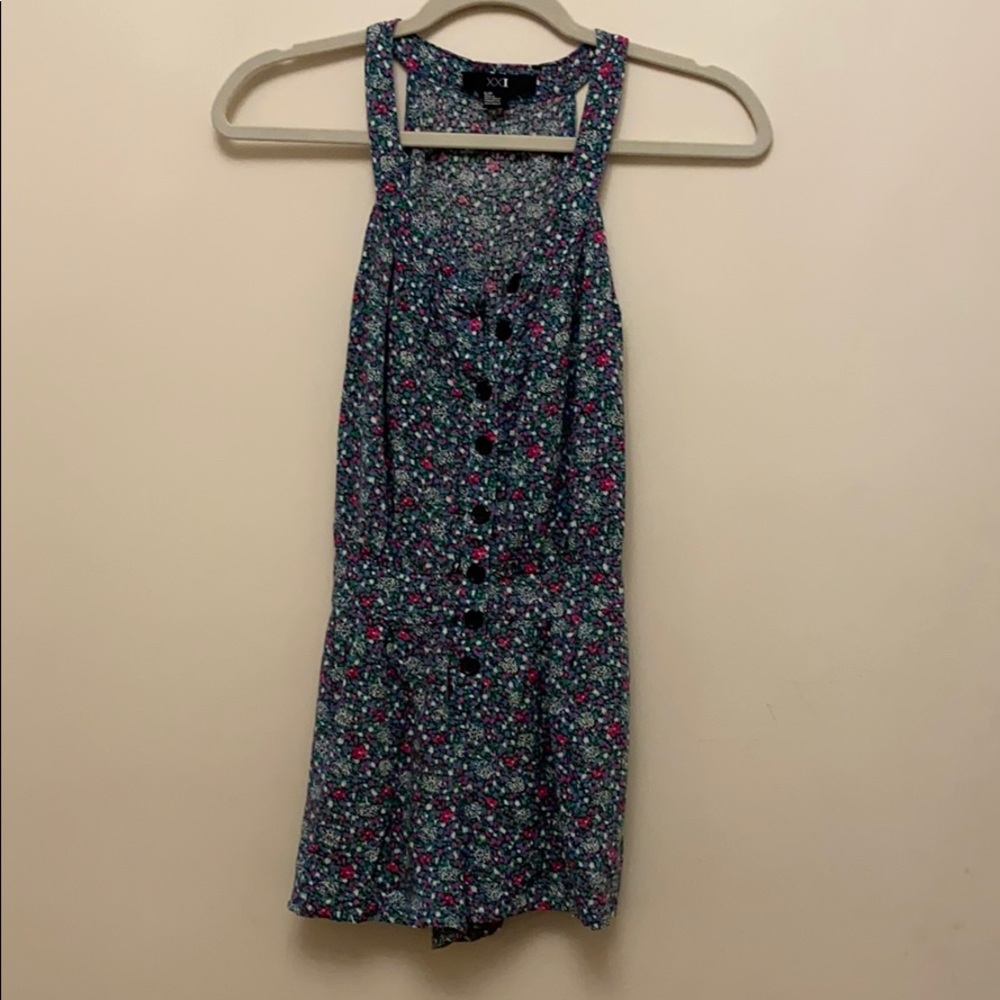 Forever 21 floral romper